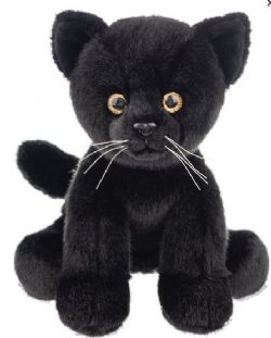 PELUCHE - COLLECTION HERITAGE - CHAT NOIR 11'' (28 CM)